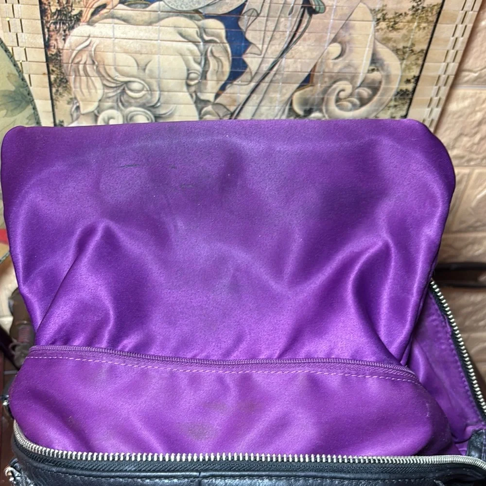 Coach Madison Lindsay Satchel Bag Black Leather from 2012